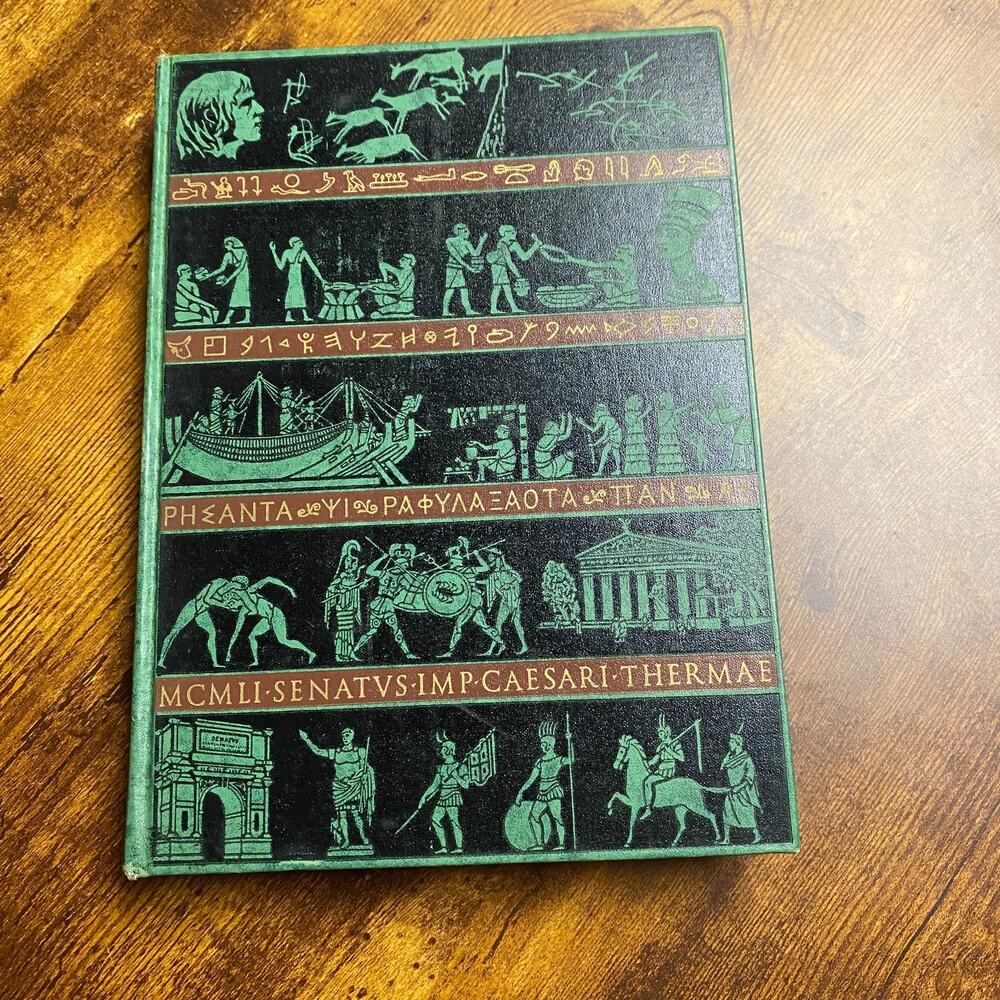 Vintage 1951 Book An Illustrated Outline History Of Mankind Volume 1 USA